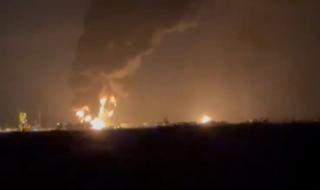 الجيش السوداني يقصف مصفاة الجيلي النفطية في الخرطوم (فيديو)