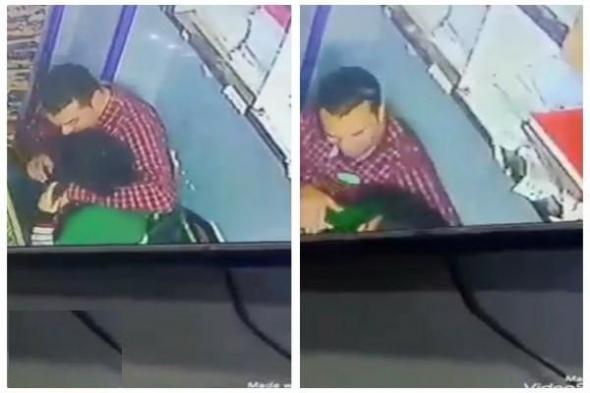 مصر.. شاهد: كاميرا توثق لحظة تحرش موظف بطفلة داخل مكتبه بالجيزة