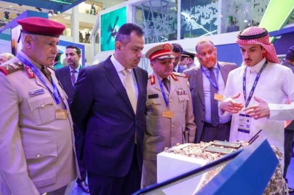 معين عبدالملك يزور معرض الدفاع العالمي 2022 في نسخته الأولى بالرياض