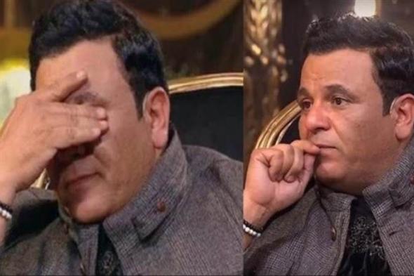 الفنان المصري "محمد فؤاد" يبكي على الهواء