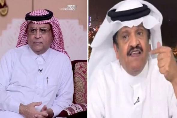 عدنان جستنيه يرد على سعود الصرامي: لولا ماجد عبدالله ما كان لك وجود كصحفي..(شاهد فيديو)