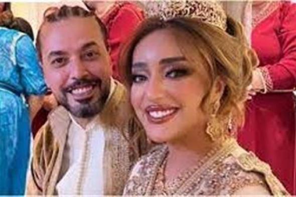 شاهد.. لقطات من زفاف عبدالفتاح الجريني وجميلة البدوى على الطريقة المغربية
