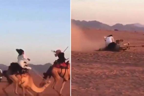 سقوط شاب سعودي وتعرضه لإصابات بجرح عميق أثناء سباق في الصحراء