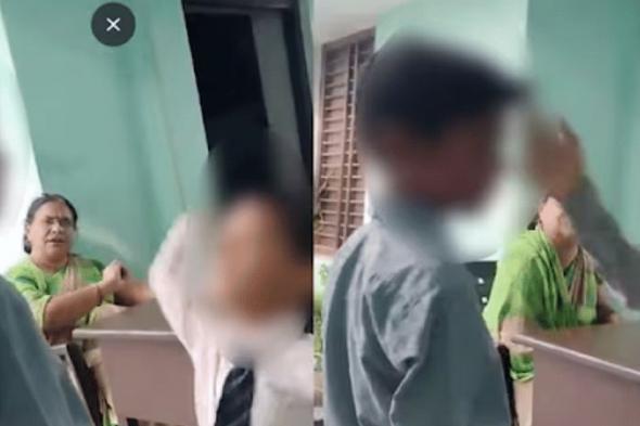 غضب في الهند بعد طلب معلمة من الطلاب صفع فتى مسلم (فيديو)
