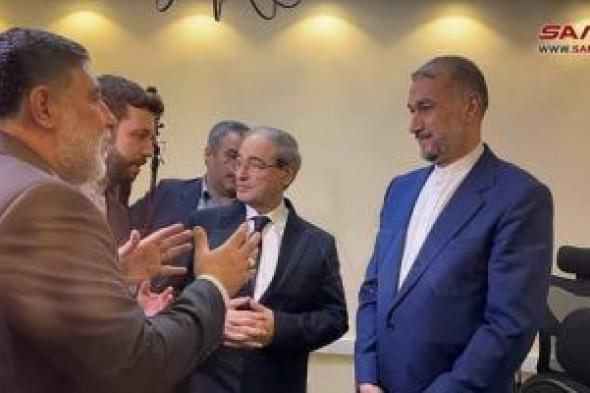 افتتاح مبنى جديد لقنصلية إيران في دمشق