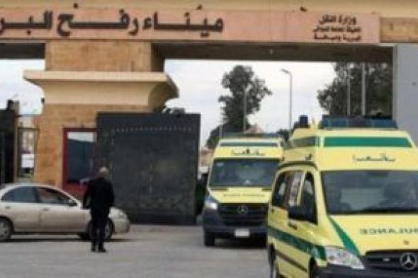 عبر منفذ رفح|إدخال 10 مصابين فلسطينيين و242 شاحنة مساعدات إلى قطاع غزة