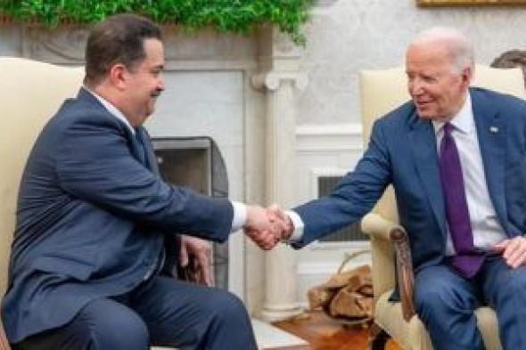 بايدن يعلق على اجتماعه مع رئيس الوزراء العراقي في واشنطن