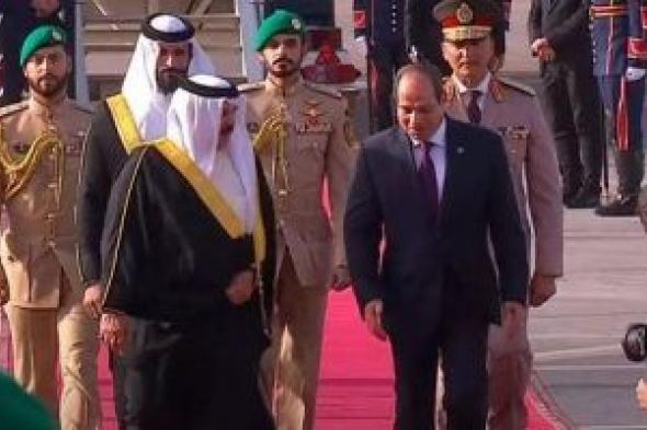 عاهل البحرين يبعث برسالة مهمة إلى الرئيس السيسي