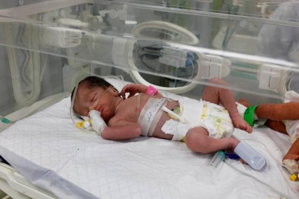 «صابرين الروح» طفلة ولدت خلال مقتل أمها في قصف برفح