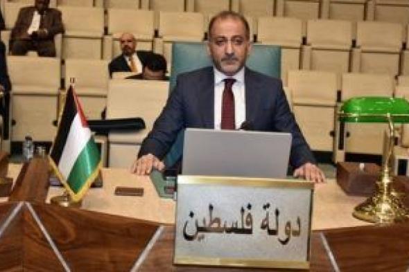 مندوب فلسطين بالجامعة العربية يطالب باتخاذ إجراءات سياسية واقتصادية لمعاقبة إسرائيل