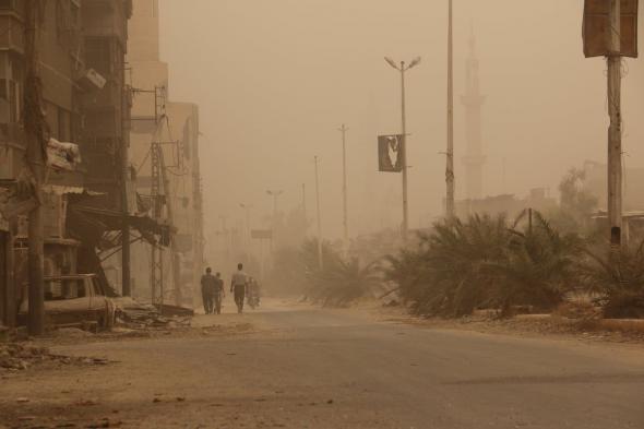 قتيل وإصابات وتضرر مركبات في دمشق.. ما هي ظاهرة الرياح الهابطة؟