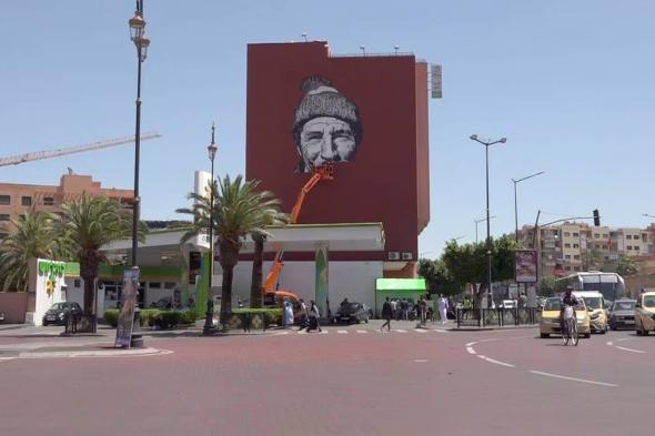 "عزيز الأمين".. ما حقيقة تخريب جدارية فنان ألماني في مراكش المغربية؟