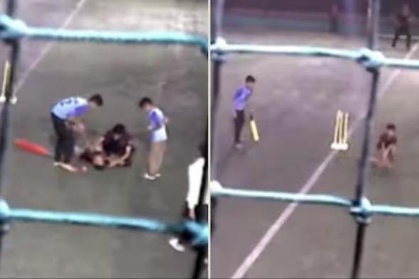 وفاة طفل هندي بعد إصابته بالكرة أثناء مباراة للكريكت (فيديو)