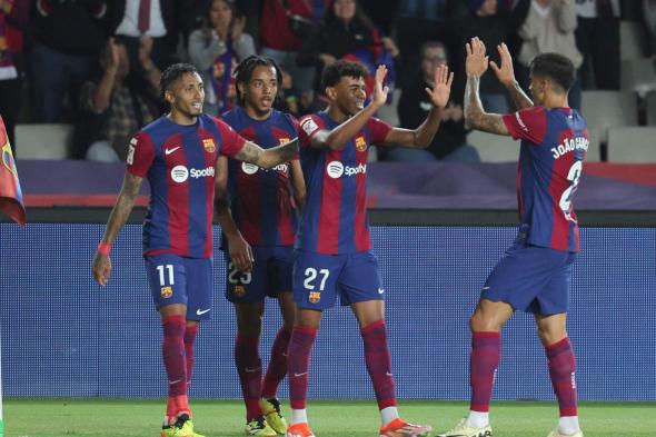 برشلونة يستعيد الوصافة بفوز صعب على ريال سوسييداد بالدوري الإسباني - موقع الخليج الان