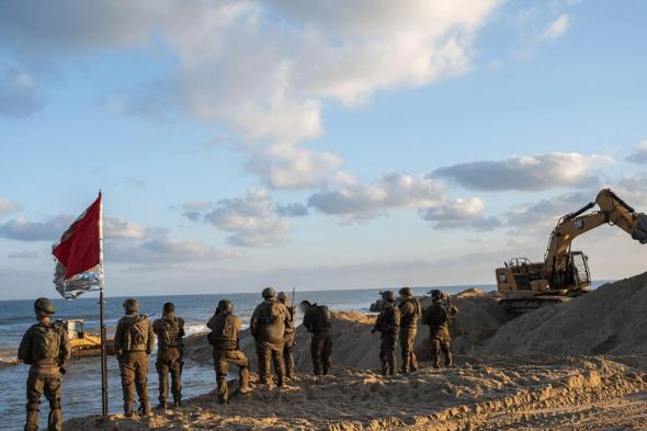 الجيش الأمريكي: تفريغ الحمولة الأولى من المساعدات عبر "ميناء غزة"