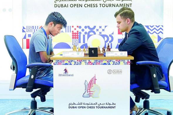 بطولة دبي المفتوحة للشطرنج تنطلق اليوم
